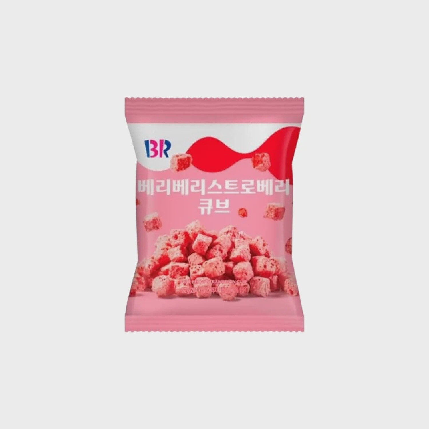 Baskin Robbin Strawberry Cubes (South Korea)