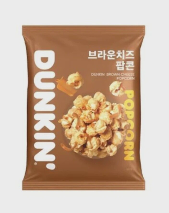 Dunkin Donuts Caramel Cheese Popcorn, (Korea)