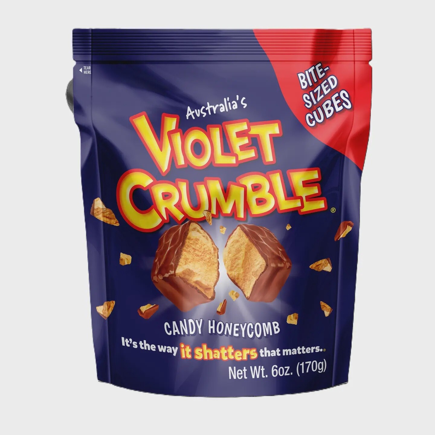 Violet Crumble Bites, 6oz, 8ct (Australia )