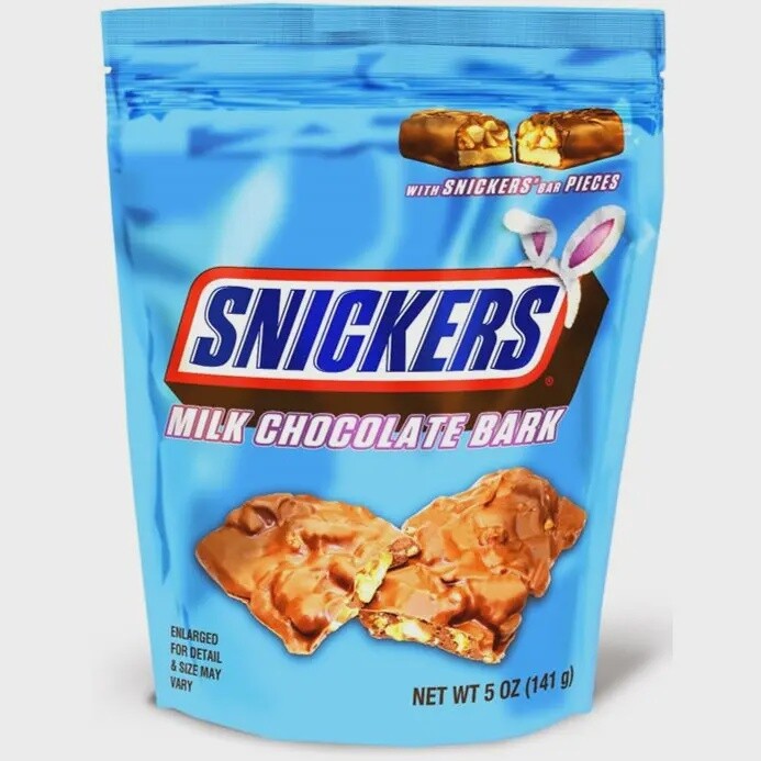 Snickers Easter Milk Chocolate Bark, 5oz,