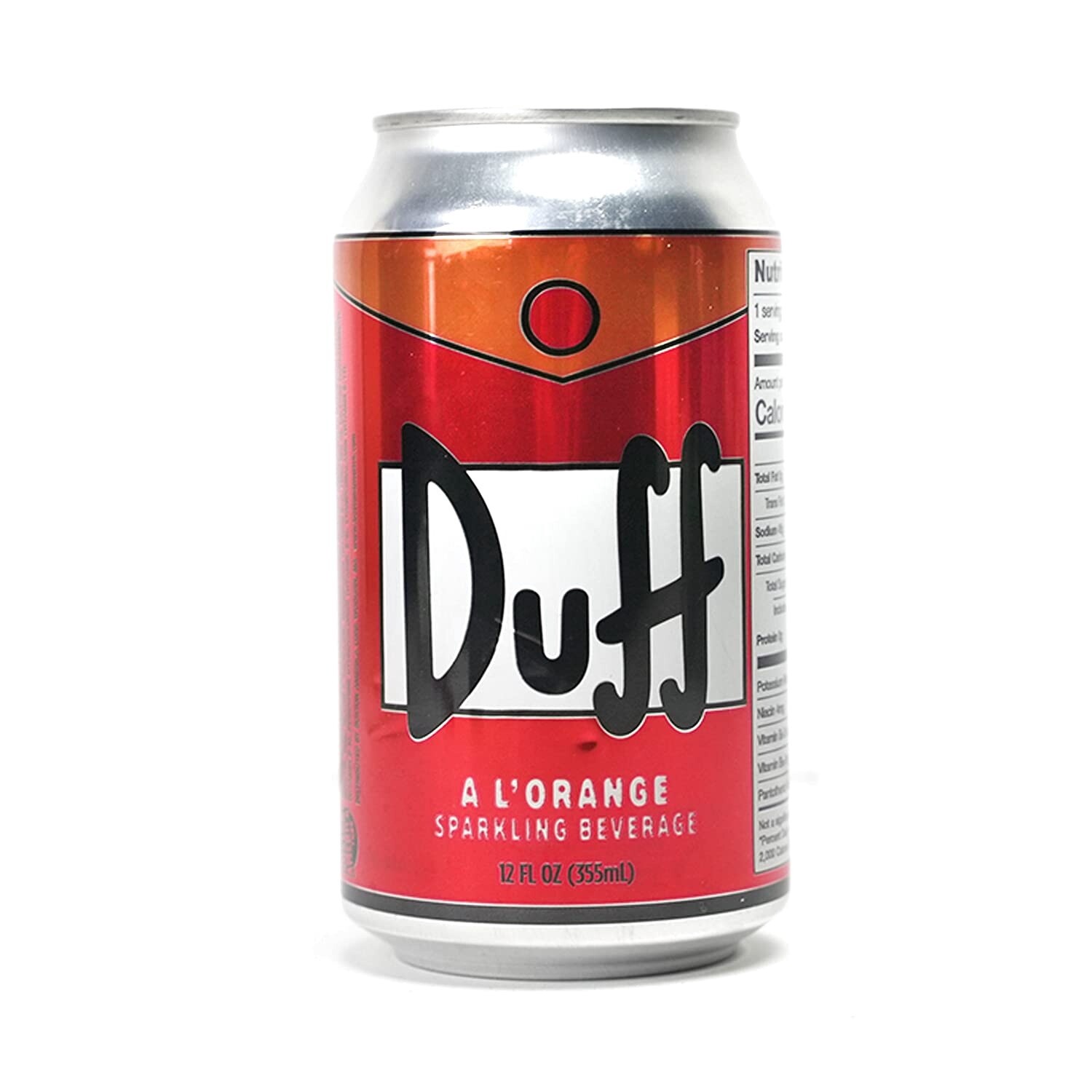 Duff Sparkling Orange Soda,