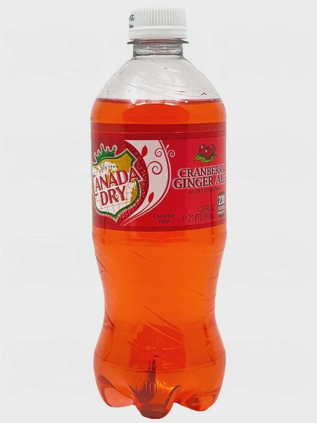 Canada Dry Cranberry Ginger Ale (Canada)