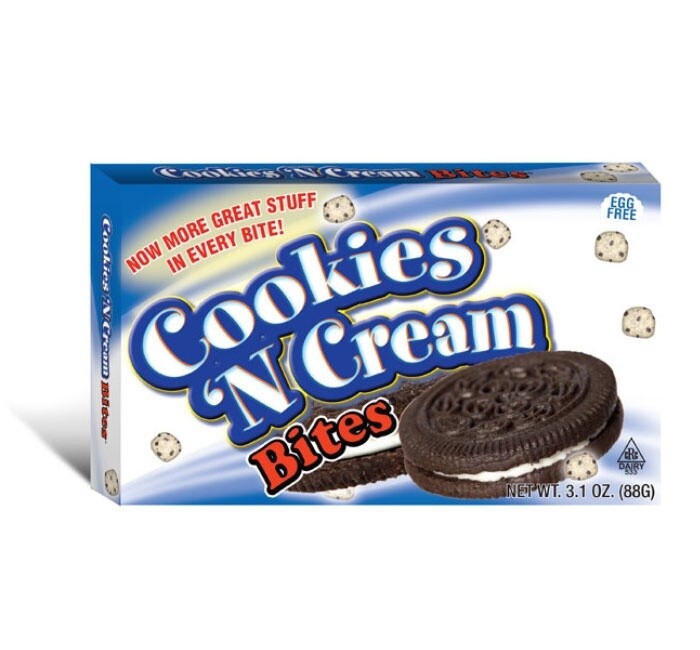 COOKIE DOUGH BITES - COOKIES N CREAM THEATER BOX