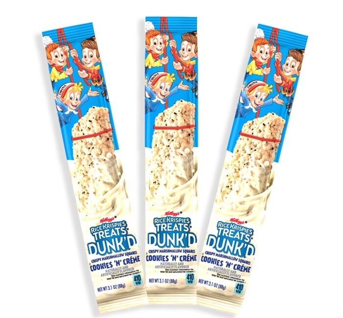 KELLOGGS RICE KRISPIES TREATS DUNKD COOKIES AND CRÃˆME