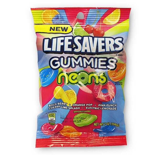 LIFESAVERS GUMMIES NEON