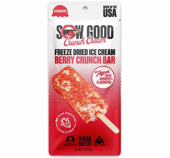 SOW GOOD FREEZE DRIED - ICE CREAM BERRY CRUNCH BAR
