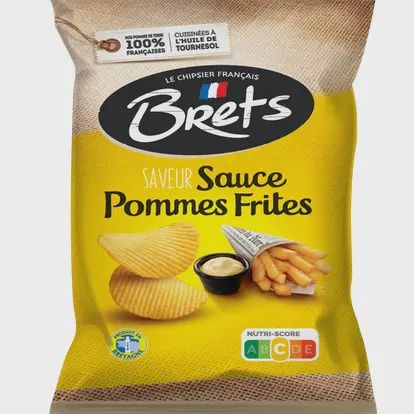 Bret&#39;s French Chips Flavor Sauce Fried Apple (France)