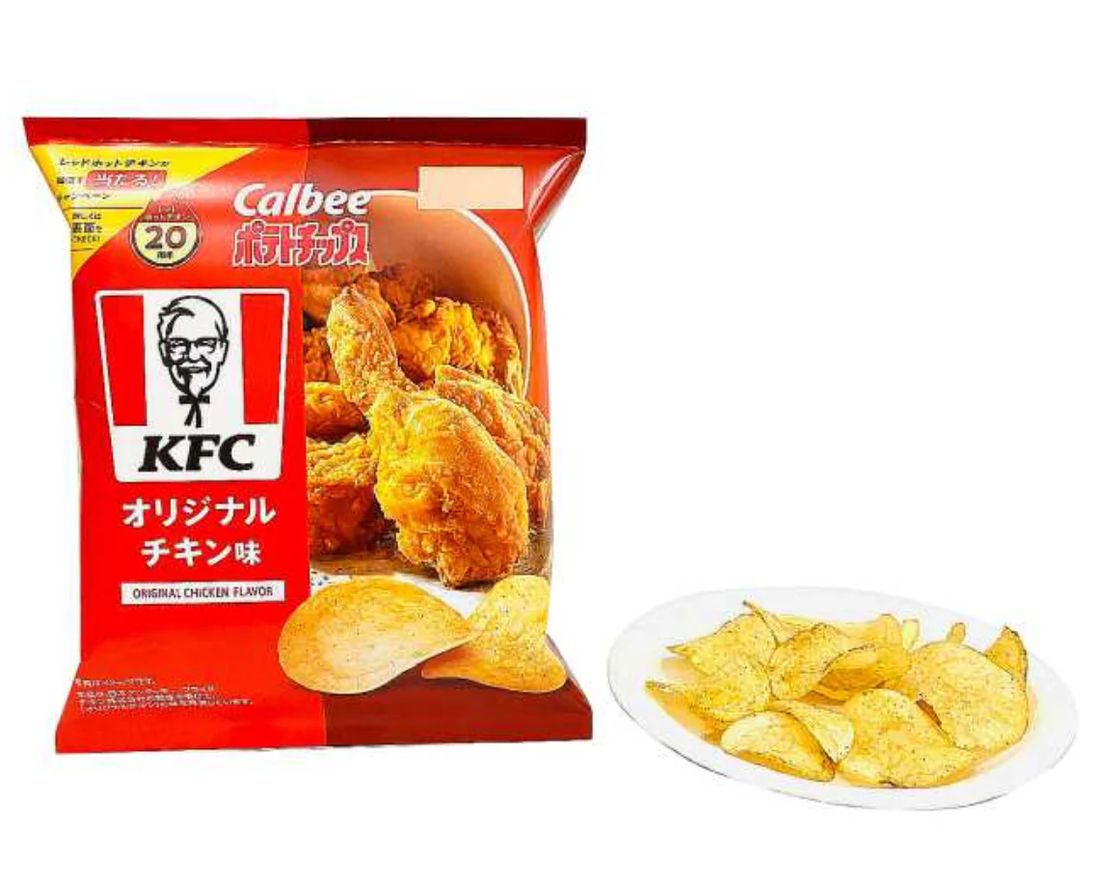 Calbee kfc  fried chicken chips