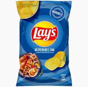 Lays creamy lobster