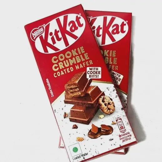 Kit Kat Cookie Crumble Coated Wafer (India)