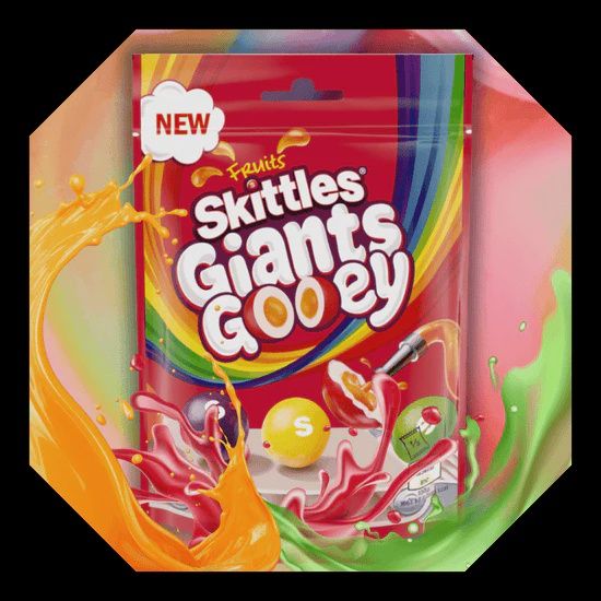 Skittles Giants GOOEY Fruits - U.K. (15 count)