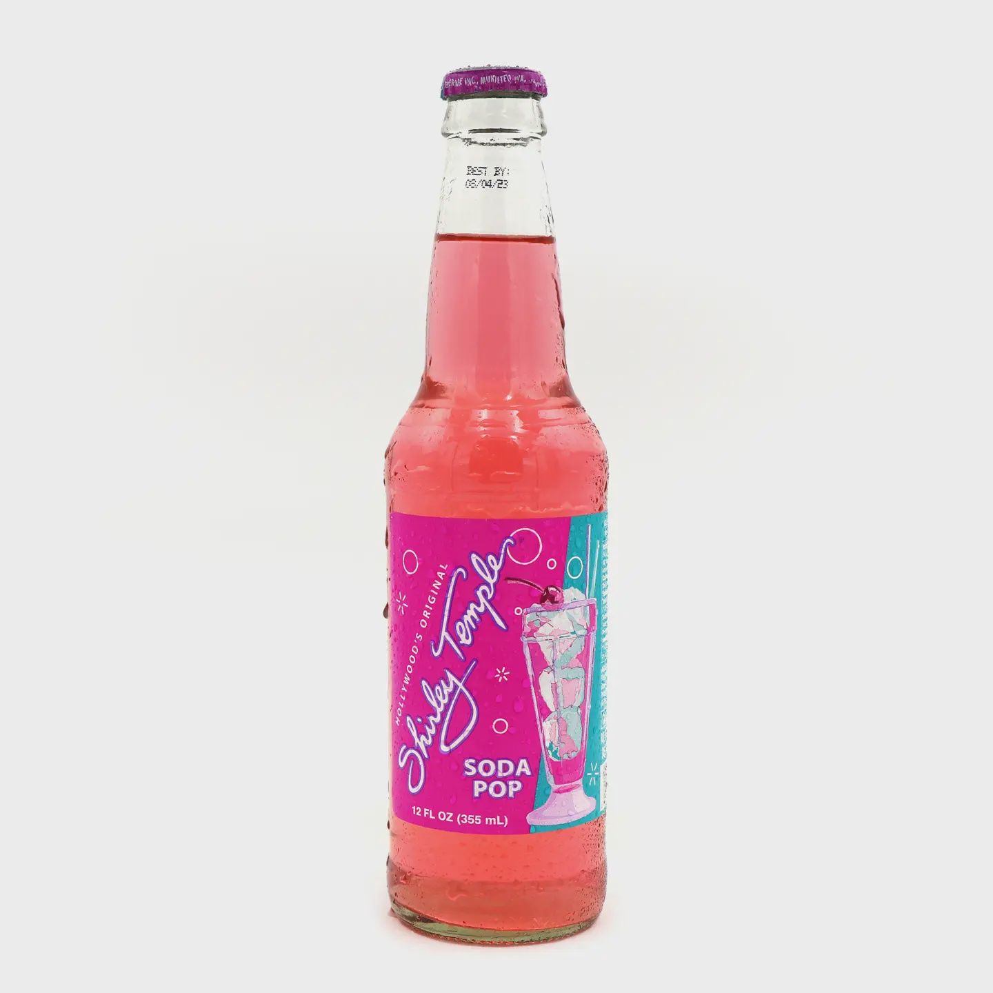 Hollywood Shirley Temple Soda, 12oz Glass Bottle