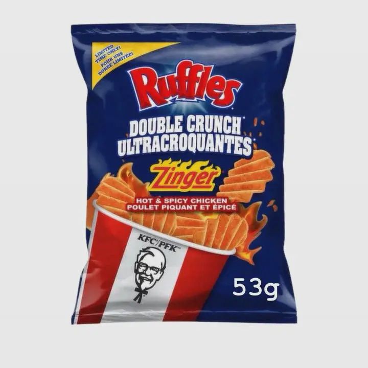 Ruffles Kfc Zinger Double Crunch Chips