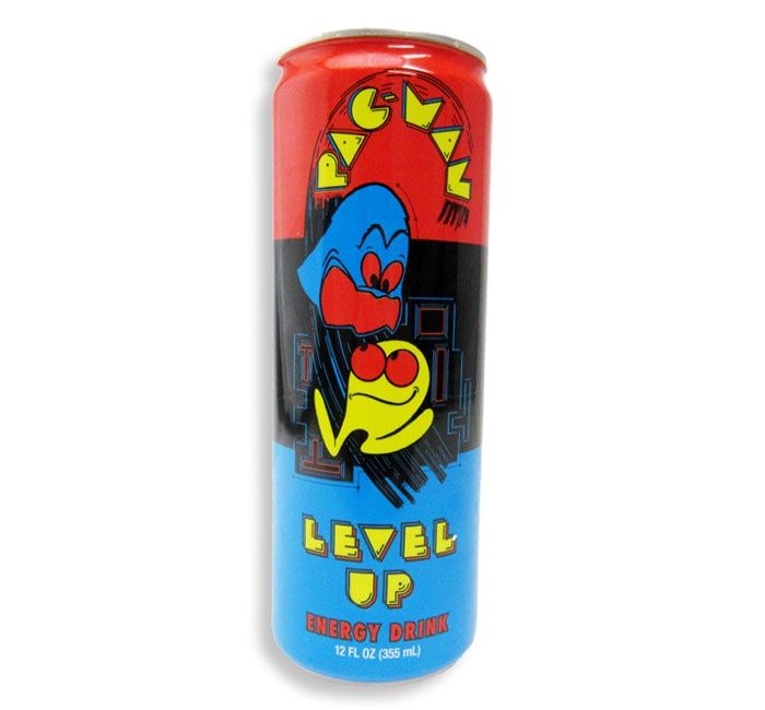 PAC-MAN LEVEL UP ENERGY DRINK CAN