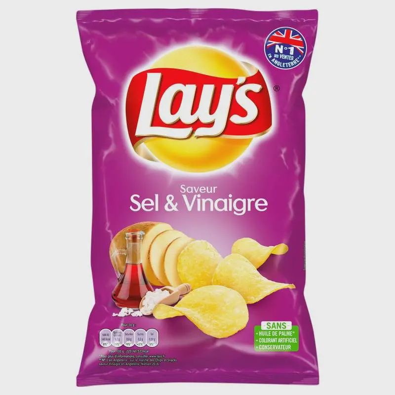 Lay&#39;s Salt &amp; Vinegar Chips France