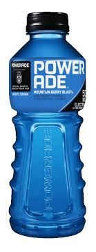 Powerade (USA) Mountainberry blast 20 oz