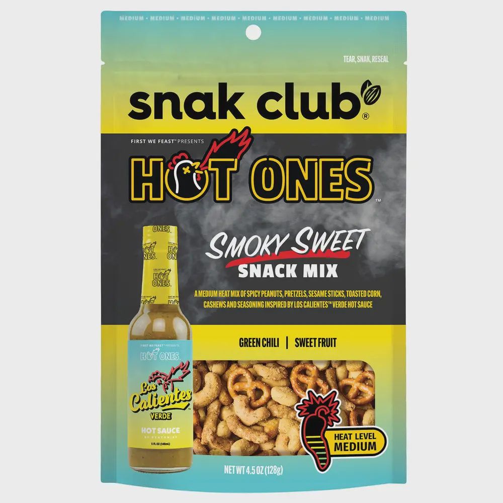 Snak Club Hot Ones Smoky Sweet Snack Mix