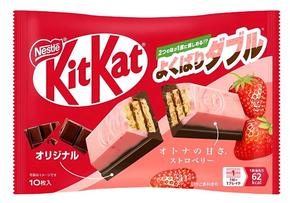 KitKat Double strawberry &amp; chocolate