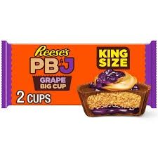 Reese’s pb&amp;j (grape big cup) king size
