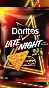 Dorito late night  sizzlin cheeseburger (Canada)