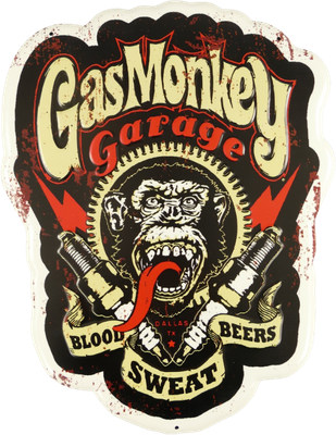 GAS MONKEY GARAGE - METAL SIGN
