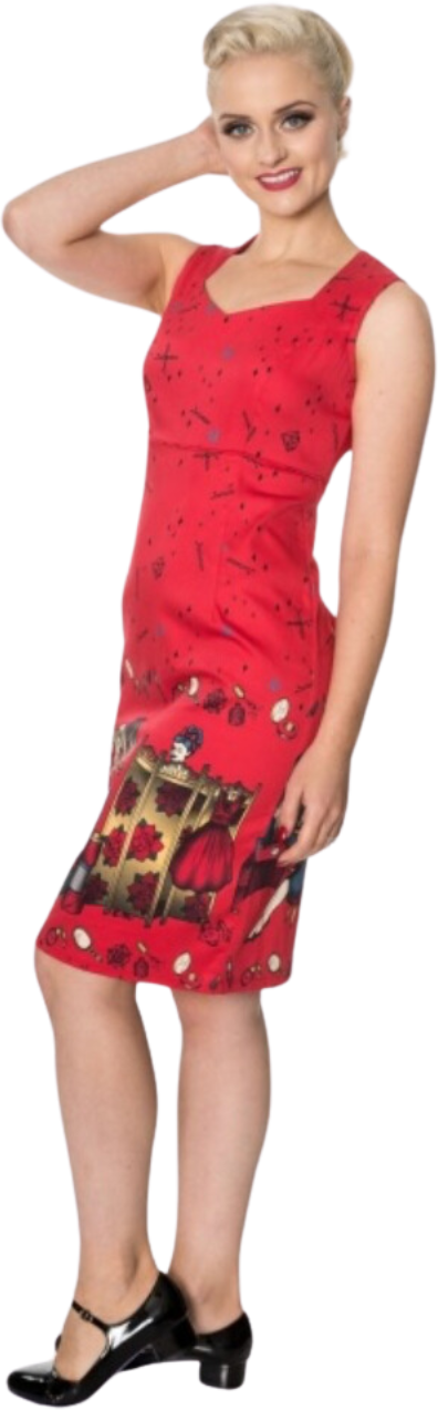 VANITY PENCIL DRESS - BANNED