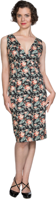 FLAMINGO PENCIL DRESS - BANNED