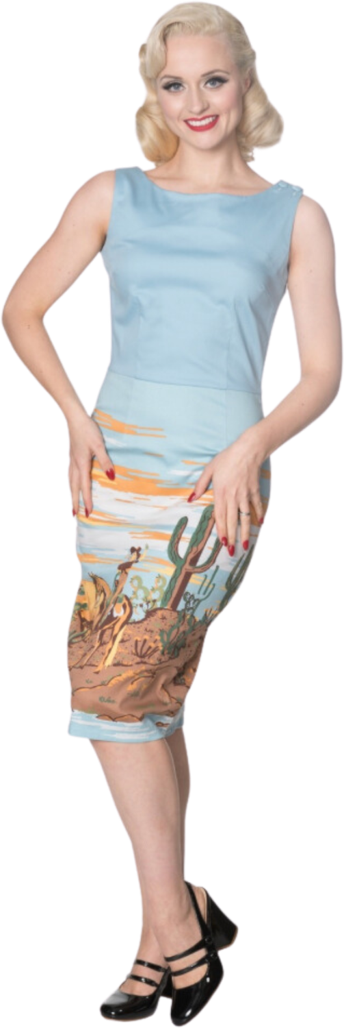 MAGICAL DAY PENCIL DRESS - BANNED