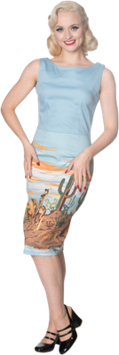 MAGICAL DAY PENCIL DRESS - BANNED