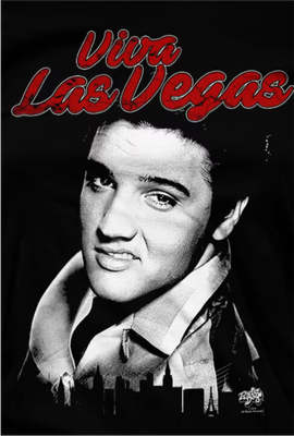 ELVIS - VIVA LAS VEGAS - T-SHIRT - FUNKY MONKEY®