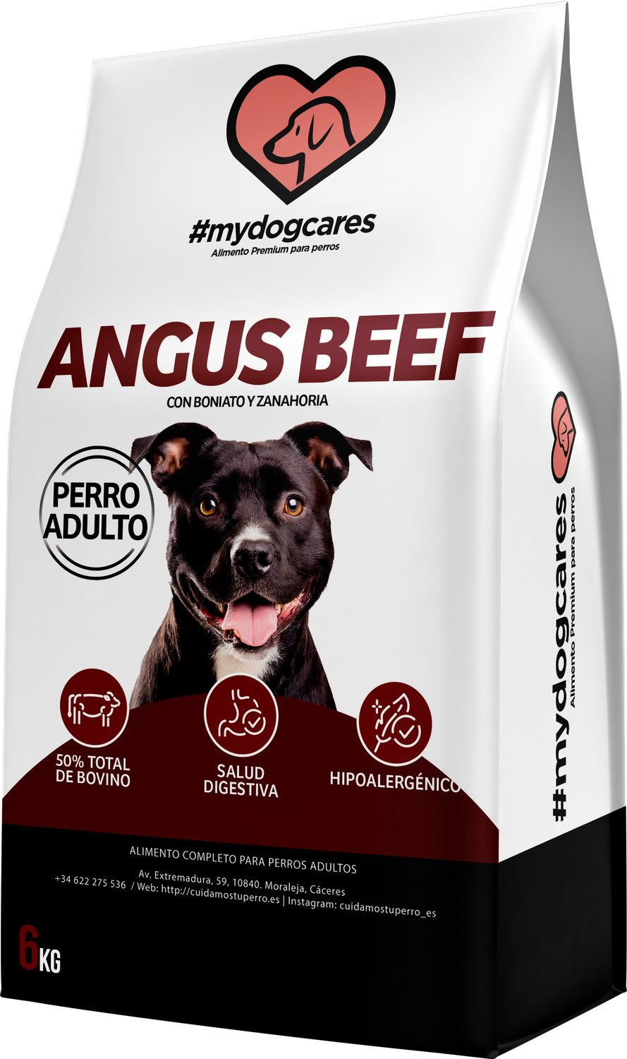 Pienso Super Premium de Angus Beef 6KG Mydogcares®