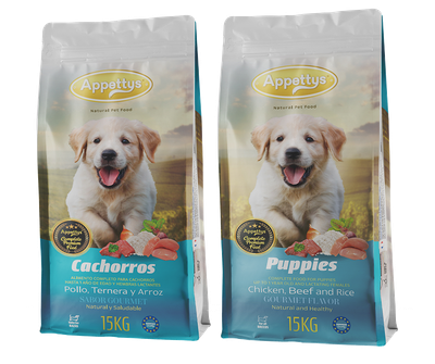 Piensos para perros de trabajo