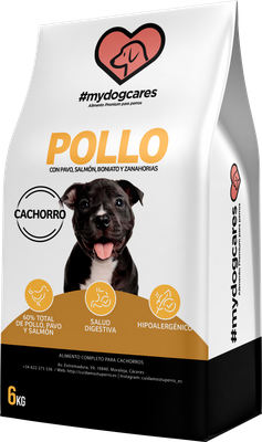 Pienso Super Premium Pollo Cachorros 6KG Mydogcares®