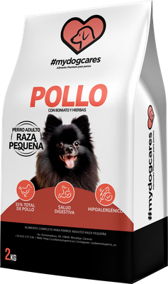 Pienso Super Premium Pollo Mini 2KG Mydogcares®
