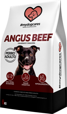 Pienso Super Premium de Angus Beef 6KG Mydogcares® Pienso Super Premium de Angus Beef 6KG Mydogcares®