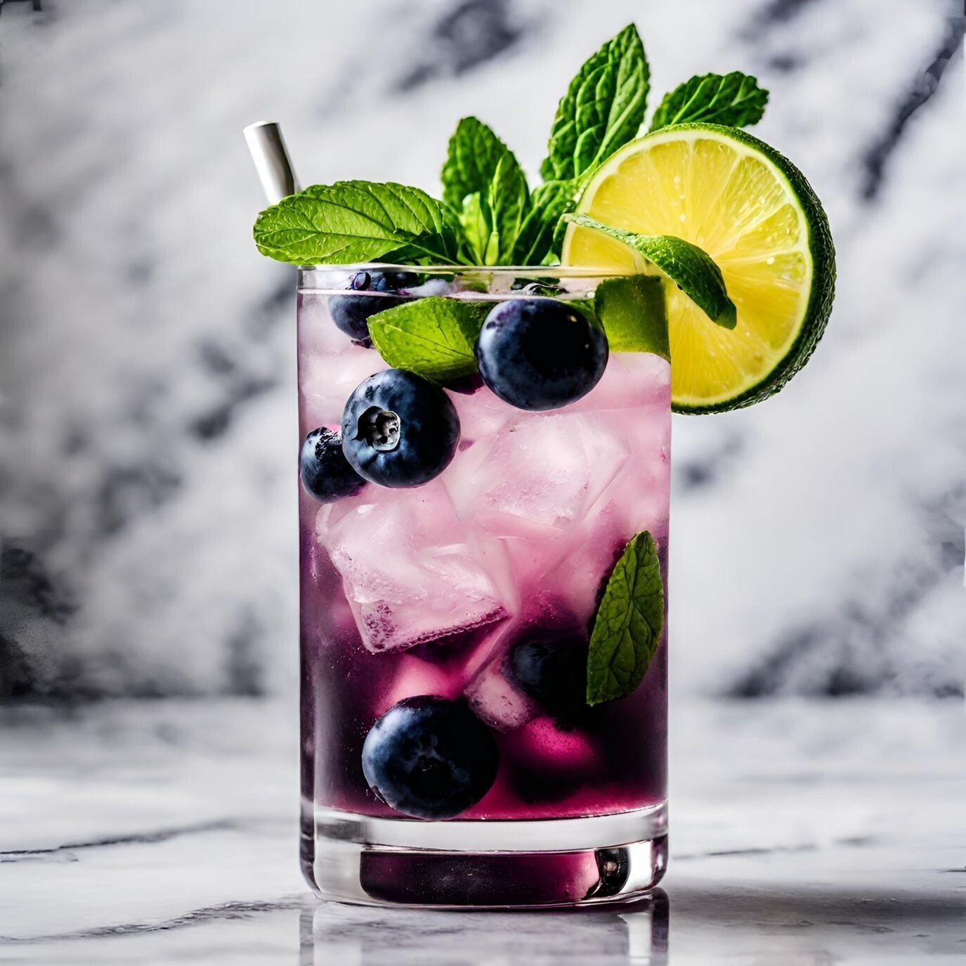 Blueberry Mojito