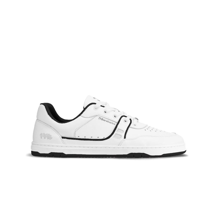 Barebarics - Arise | Barefoot Sneakers | White &amp; Black