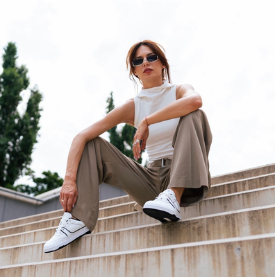 Barebarics - Arise | Barefoot Sneakers | White & Black Barebarics_arise_naisten_tyyli_paljasjalkakengät_barefoot