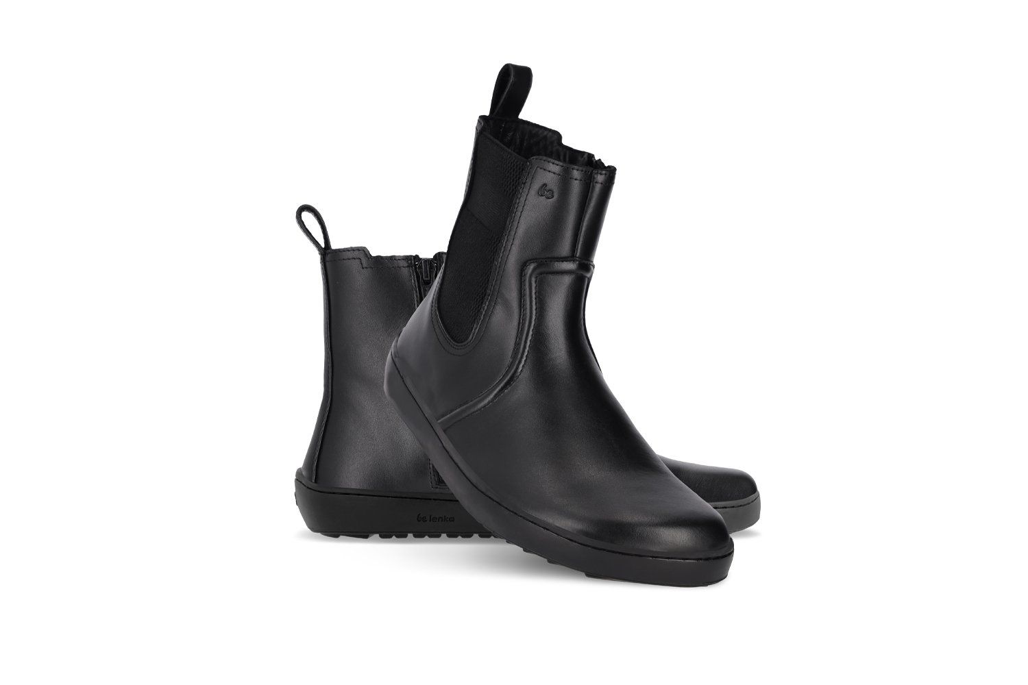 Be Lenka Allure |  Barefoot Boots | Musta nahka