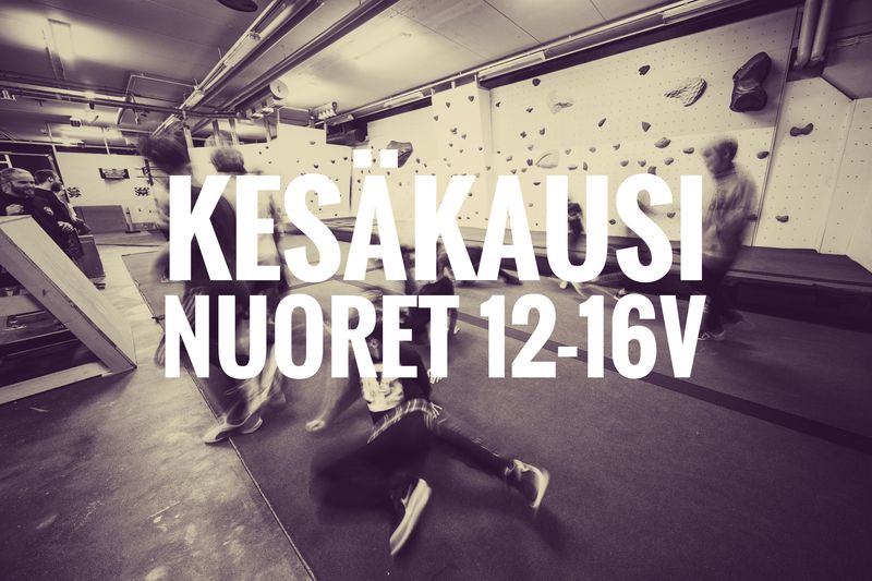Nuoret 12-16v Kesäkausi 2025 | Parkourkeskus