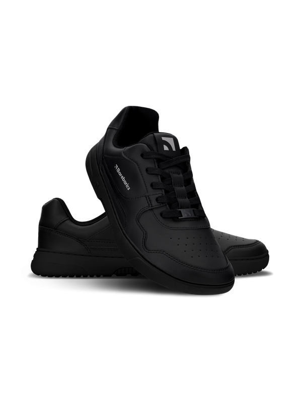 paljasjalka barebarics zing all black nahka