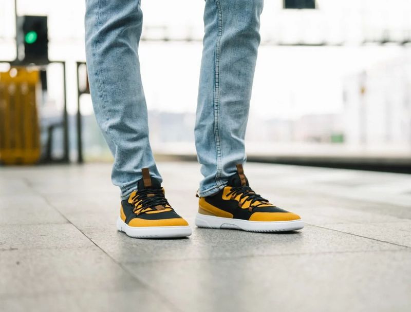 Barebarics - Revive | Barefoot Sneakers | Keltainen Barebarics - Revive | Barefoot Sneakers | Keltainen