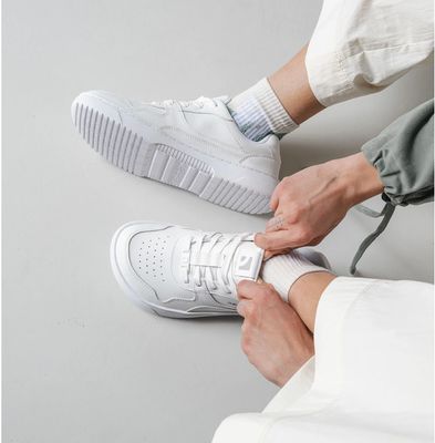 Barebarics - Zing | Barefoot Sneakers | Valkoinen nahka Barebarics - Zing | Barefoot Sneakers | Valkoinen nahka