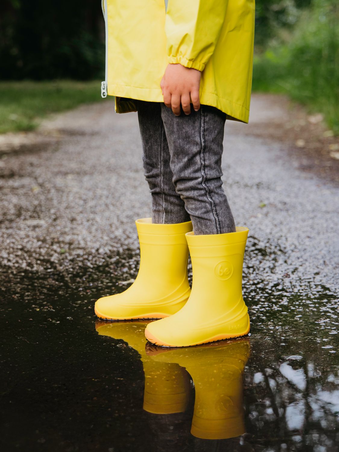 Lapset | Be Lenka - barefoot Rain Boots Pudds | Keltainen