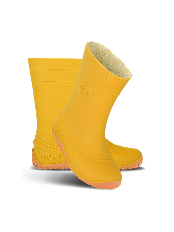 Lapset | Be Lenka - barefoot Rain Boots Pudds | Keltainen