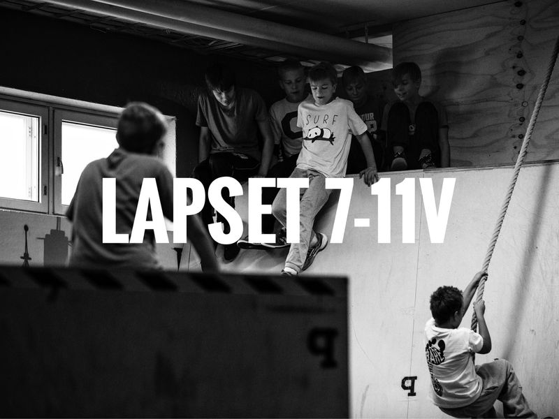 ​Lapset 7-11v I Kevätkausi 2026 I Parkour Malmi