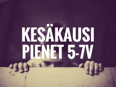 Pienet 5-7v Kesäkausi 2026 | Parkourkeskus