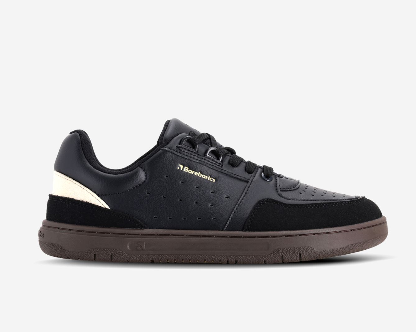 Barebarics - Wave 2.0 | Barefoot Sneakers | Black &amp; Dark Brown