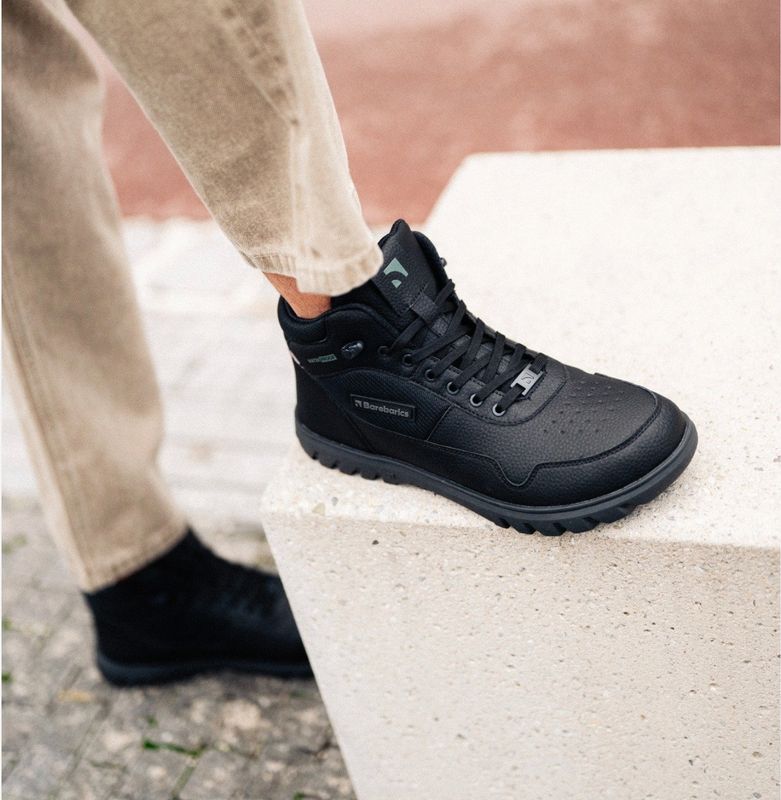 Barebarics Urban edge | Winter sneaker I Black