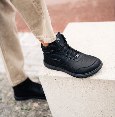 Barebarics Urban edge | Winter sneaker I Black